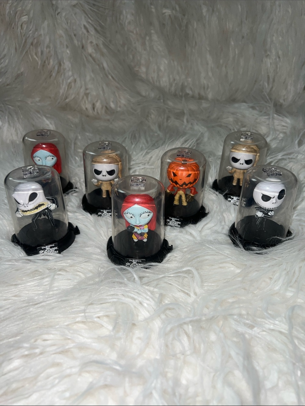 The Nightmare Before Christmas Domez Figures Bundle of 7